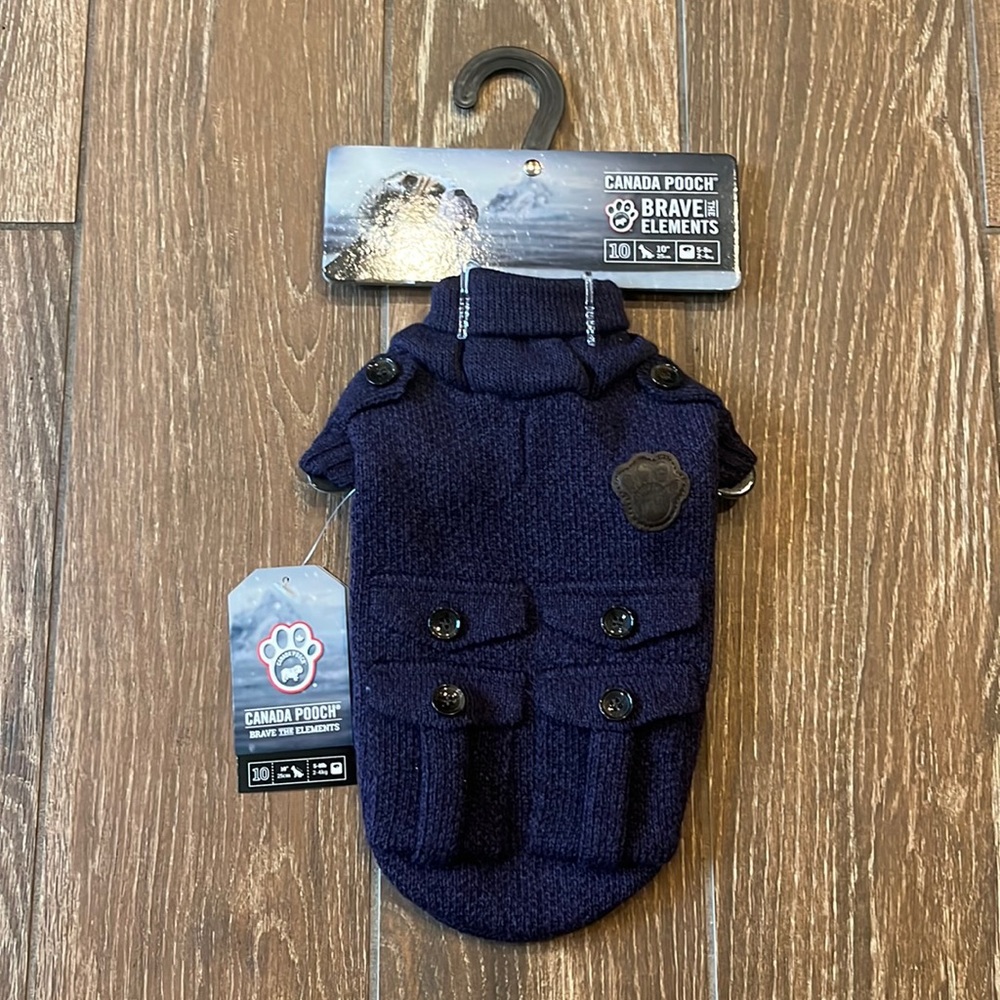Canada Pooch 10” Cargo Sweater